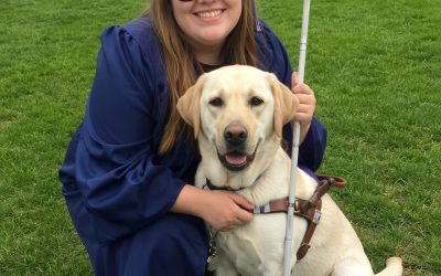 At The Graduation, My Blind Daughter’s Guide Dog Started Barking at a Man – Then I Looked Up, and When I Saw Who Was Standing in Front of Me, My Knees Went Weak