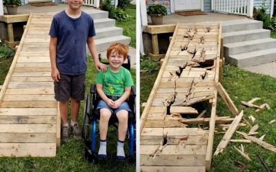 My Son Built a Ramp for a Disabled Boy, The Next Morning, an Entitled Neighbor Destroyed It, But She Had No Idea Who Was Watching