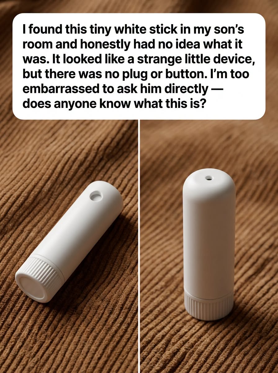 I Found a Tiny White Stick in My Son’s Room and Was Too Embarrassed to Ask Him… Does Anyone Know What It Is?