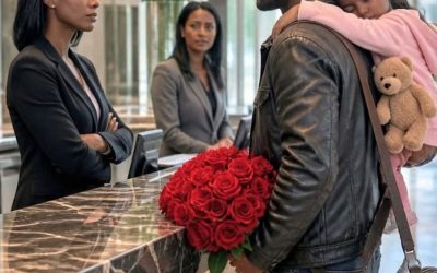 A widowed father was turned away at his own hotel with his sleeping daughter in his arms… but by the time the staff realized who he truly was, it was already too late.