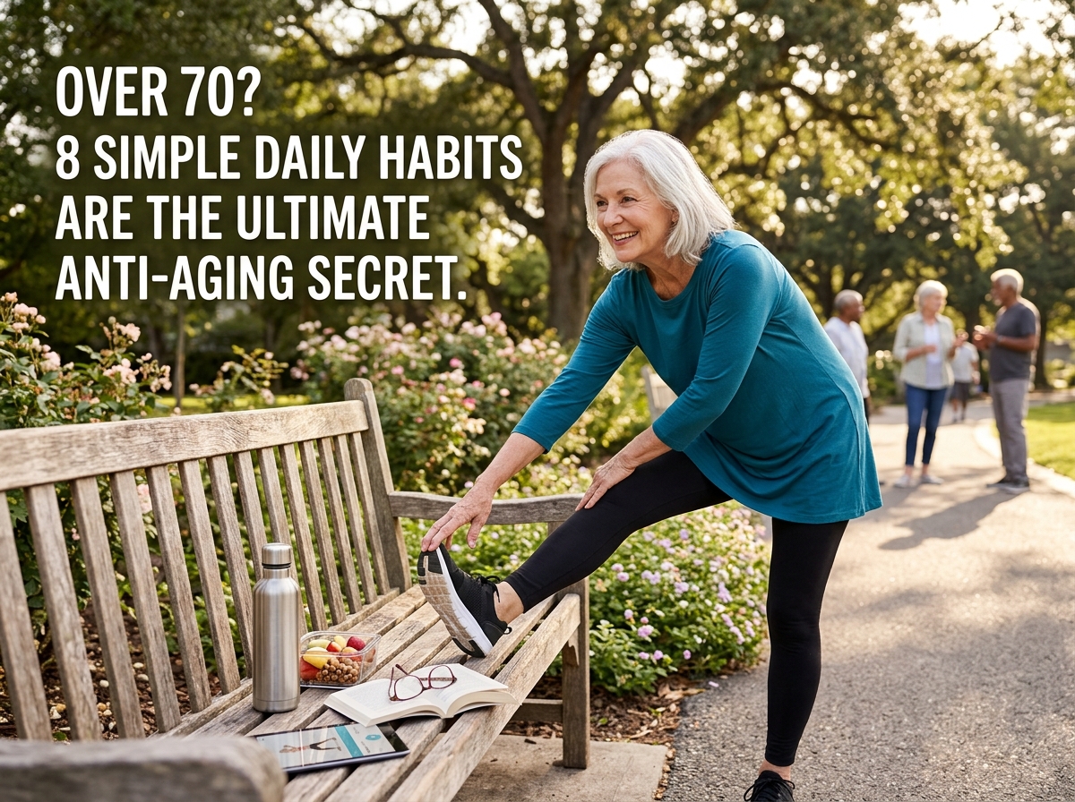 Over 70? These 8 Simple Daily Habits Are the Ultimate Anti-Aging Secret