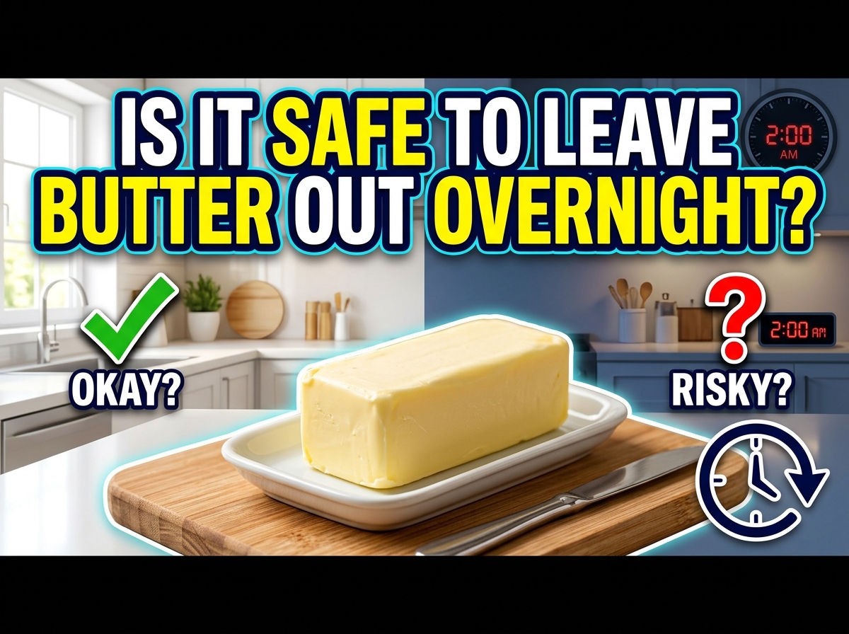 Is It Safe to Leave Butter Out Overnight?