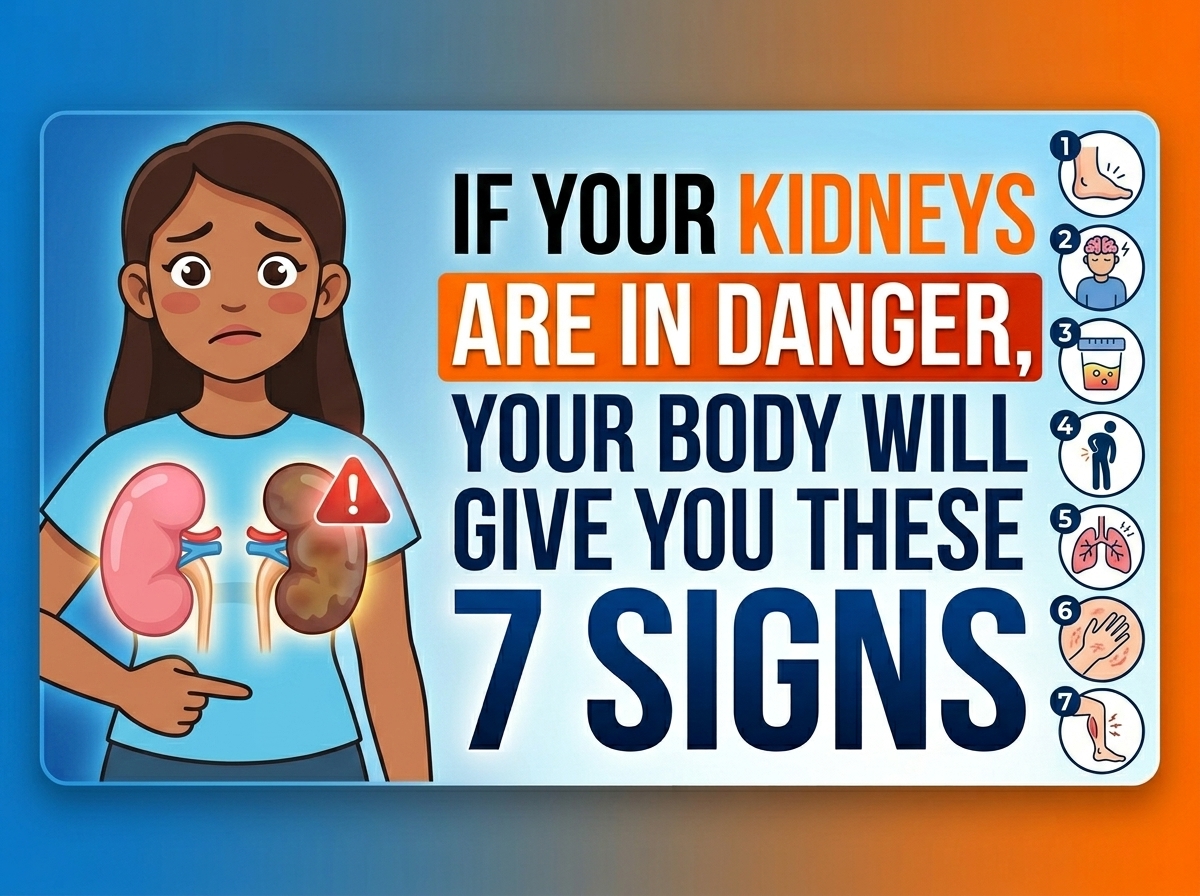 If Your Kidneys Are in Danger, Your Body Will Give You These 7 Signs
