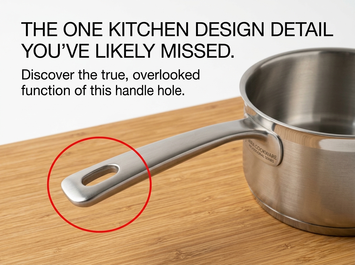 Why Your Pot Handle Actually Has a Hole (Hint: It’s Not for Hanging!)