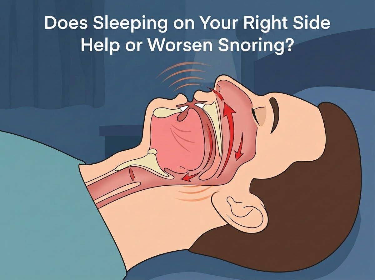 Does Sleeping on Your Right Side Help or Worsen Snoring?