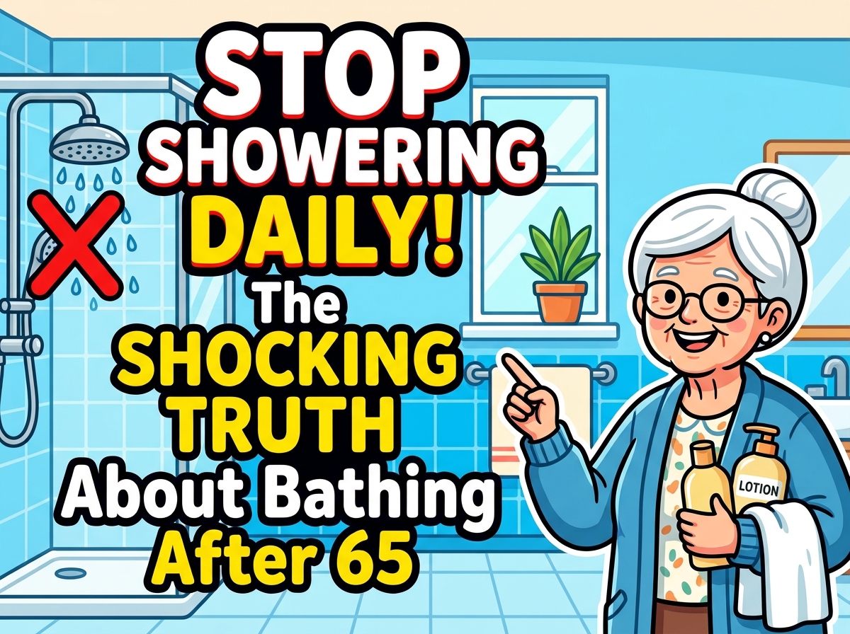 Stop Showering Daily! The Shocking Truth About Bathing After Age 65