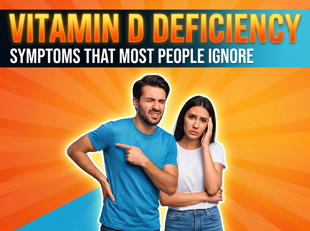 VITAMIN D DEFICIENCY SYMPTOMS THAT MOST PEOPLE IGNORE