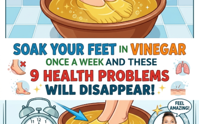 Soak Your Feet in Vinegar Once a Week and Watch These 9 Health Problems Disappear