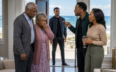 I bought my parents a 5,000 seaside mansion for their 50th anniversary, but when I arrived, my mother was crying and my father was shaking.