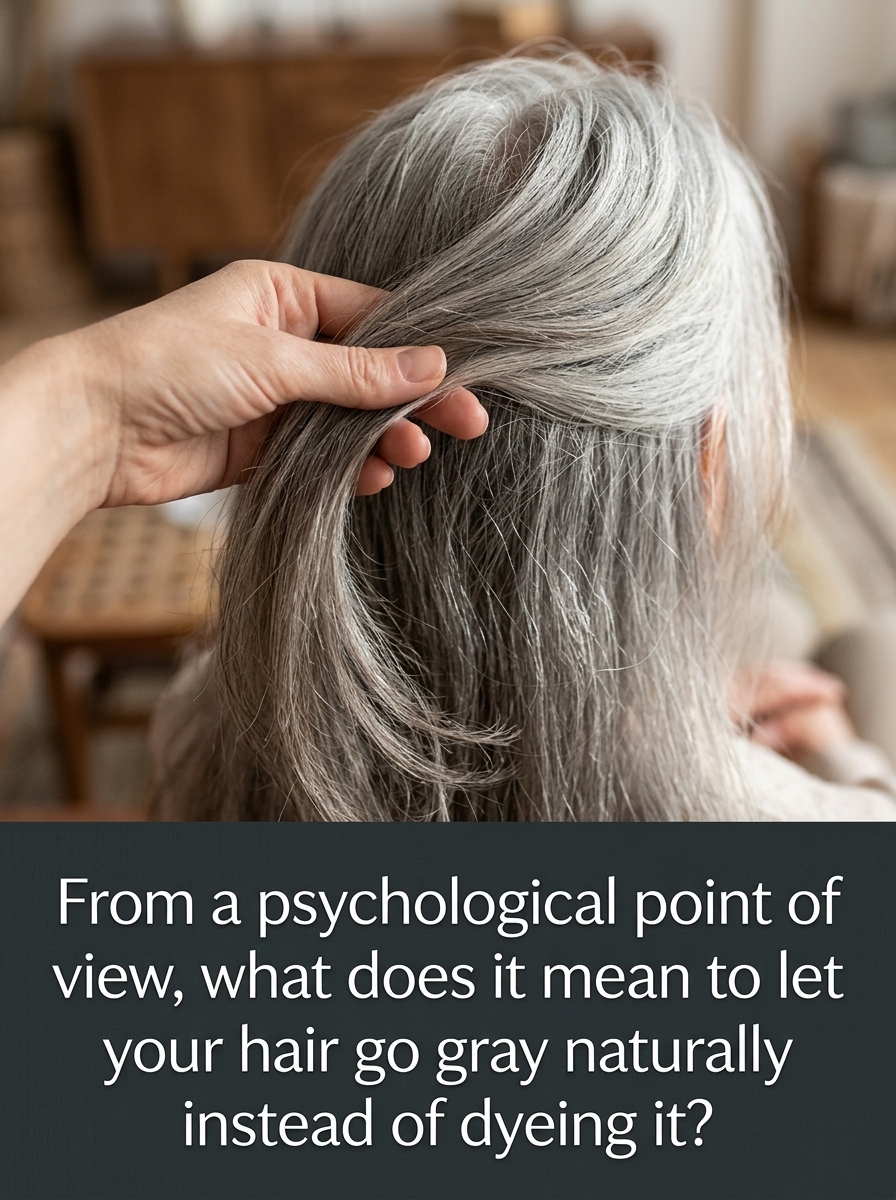 Why Embracing Your Gray Hair Secretly Intimidates Everyone Around You