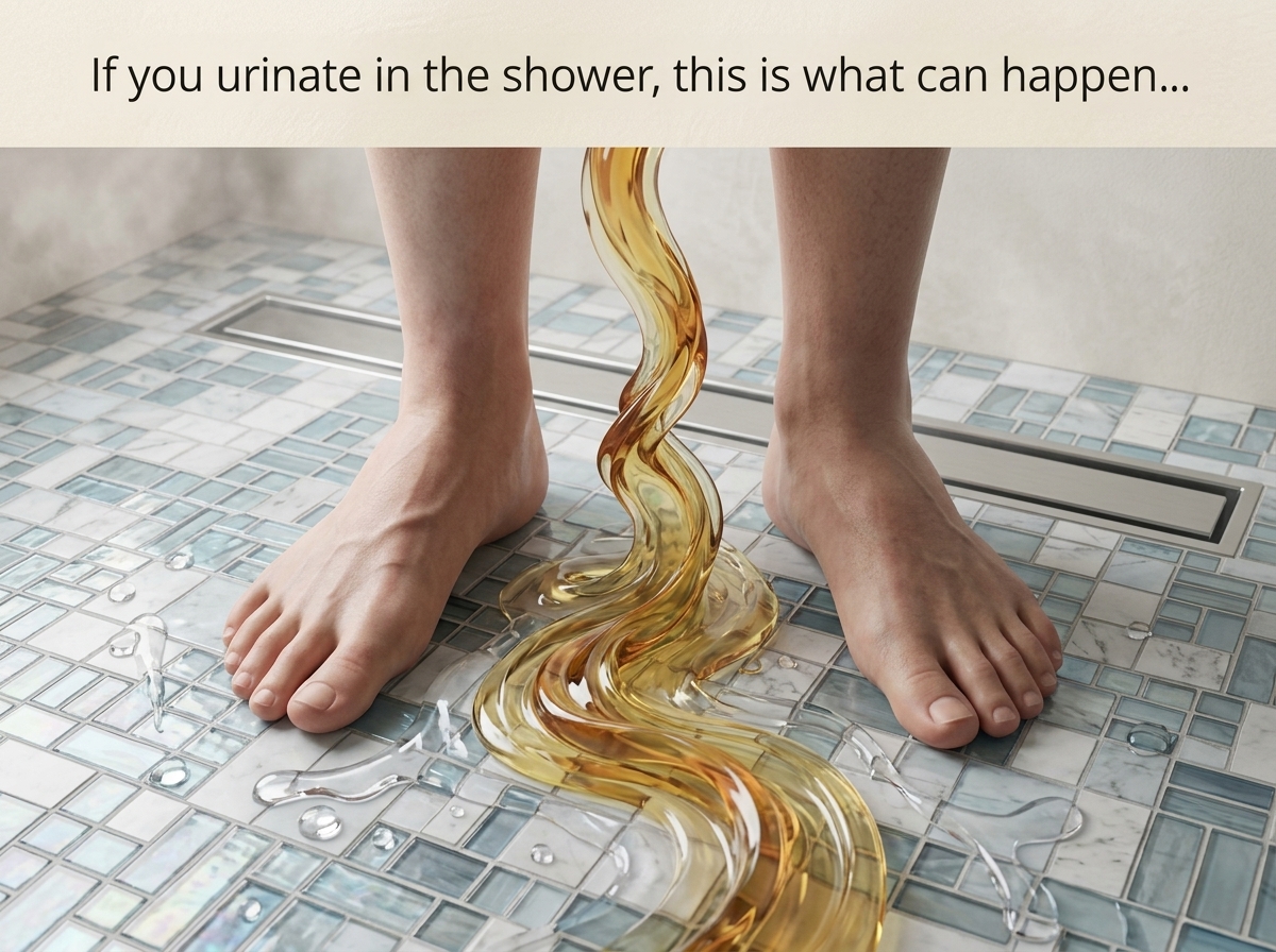 You’ll be surprised what happens if you pee in the shower.