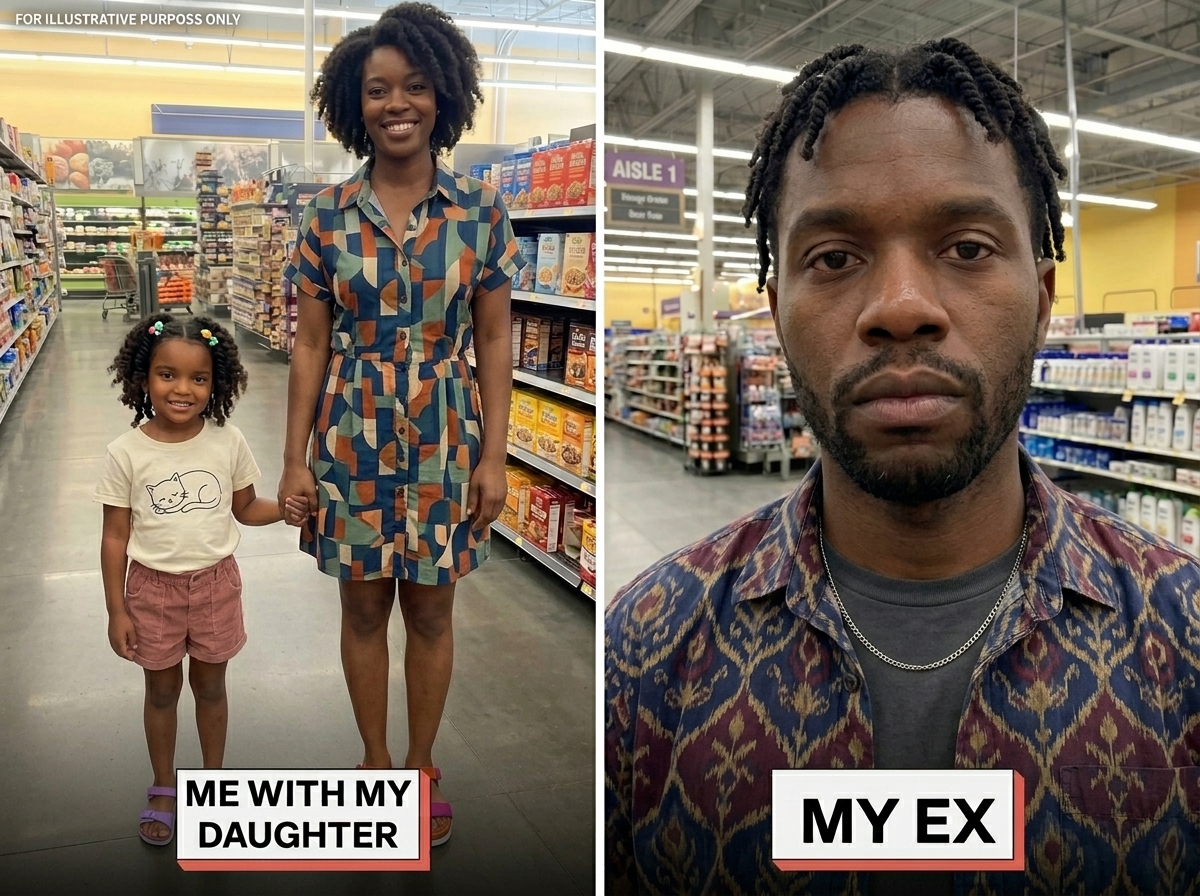 “My husband walked away from me because I gave birth to a girl—but years later, when we unexpectedly crossed paths at a supermarket….