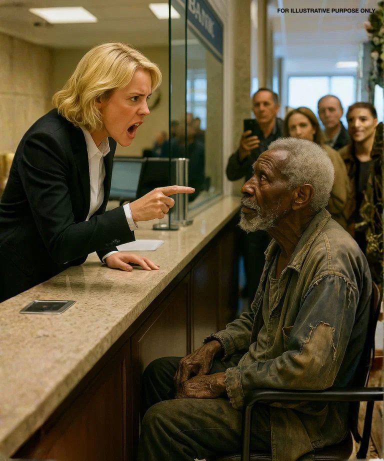 Bank CEO Humili:ates Old Black Man Who Came to Withdraw Money — Just Hours Later, She Lost a  Billion Deal..