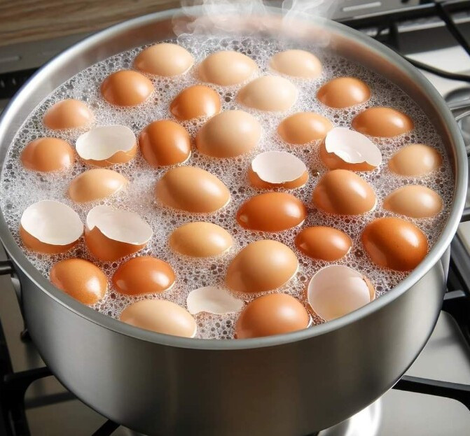 Stop throwing them away. Boil your eggshells and say goodbye to…