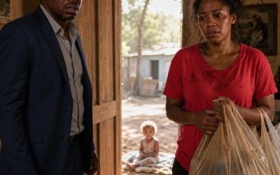 A Young Millionaire Followed His Maid Home to Catch Her Stealing… But What He Saw on Her Tiny Kitchen Table Made Him Fall to His Knees Crying
