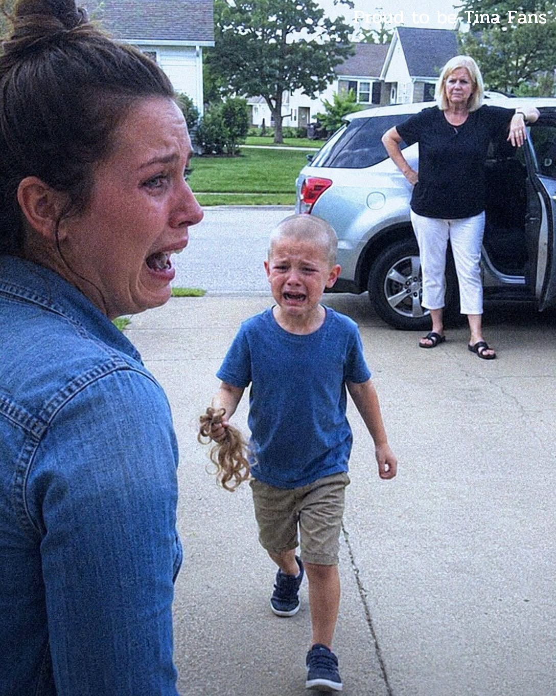 She Shaved His Curls—Then Dad Exposed the Secret Behind Them
