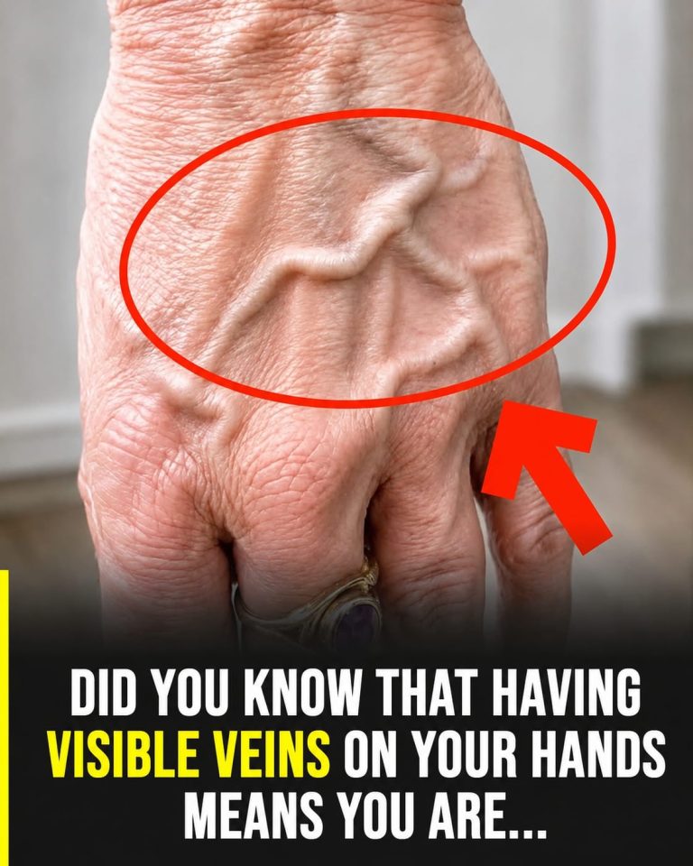 Did you know that having visible veins means you are…
