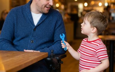 A Little Boy Walked Up to My Wheelchair and Said, ‘I Can Fix Your Legs’—Seconds Later, the Whole Café Went Silent