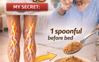 OLDER ADULTS: Eat This Before Bed to Help Increase Blood Flow and Improve Leg and Foot Circulation in as Little as 24 Hours