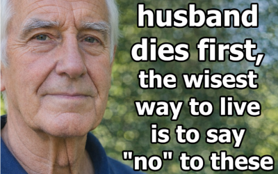If your partner passes away first — Avoid these 5 mistakes to live peacefully and strongly after 60