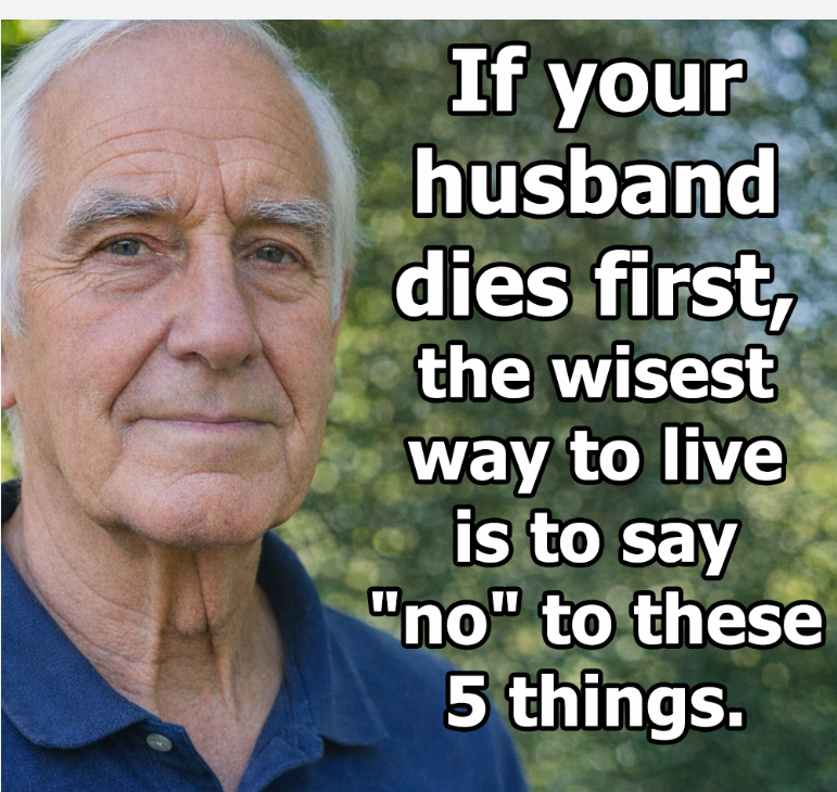 If your partner passes away first — Avoid these 5 mistakes to live peacefully and strongly after 60