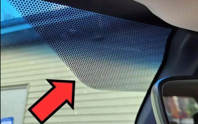 What Are the Black Dots on Your Car Windshield