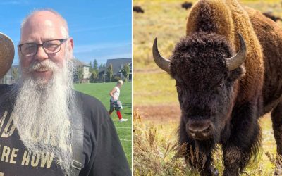 Identity of man tossed 8 feet into the air by massive bison in Yellowstone video revealed