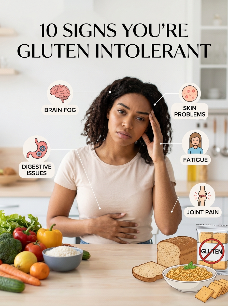 10 Signs You’re Gluten Intolerant: A Must Read