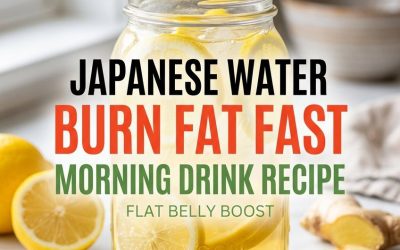 Japanese Water Recipe for Fat Burning: The Ancient Secret Behind Japan’s Slim Culture