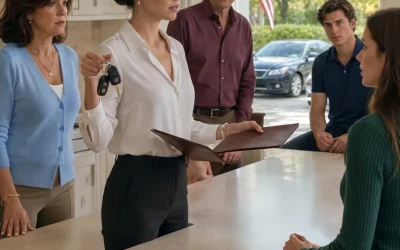My family complained when i gave my old car to my sister after her divorce, saying i should have asked everyone first. then my sister placed the keys back on the table and said, “if you really want to help me, give me your new car instead.”