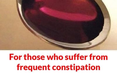Just 1 tablespoon in the morning loosens “stuck stool” and reduces belly bloat!