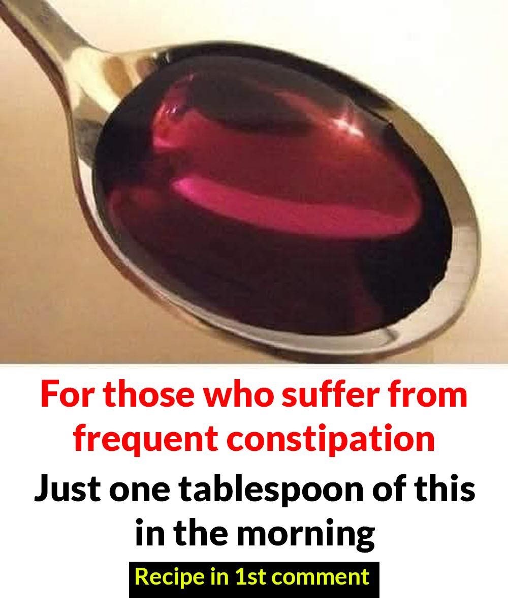 Just 1 tablespoon in the morning loosens “stuck stool” and reduces belly bloat!