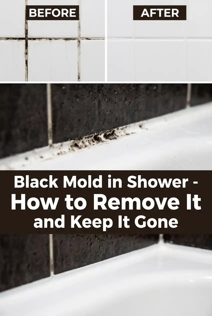 Black Mold in Shower: How to Remove It and Keep It Gone for Good