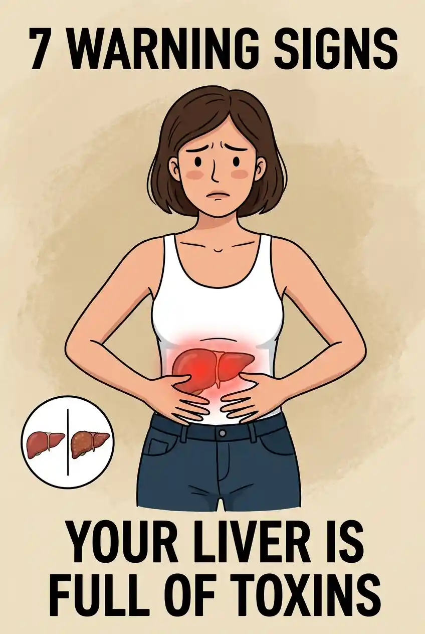 Liver Damage Signs: 7 Warnings Your Body Is Full of Toxins
