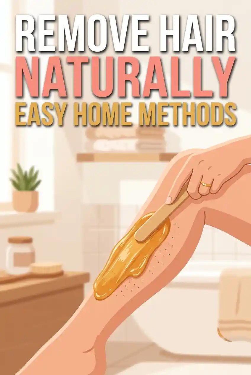 Natural Ways to Remove Unwanted Hair at Home