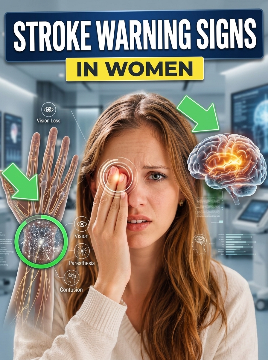Stroke Warning Signs in Women: What Your Brain Does Before It Fails