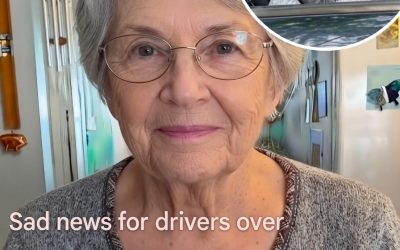 Seniors: Sad news for drivers over 70…
