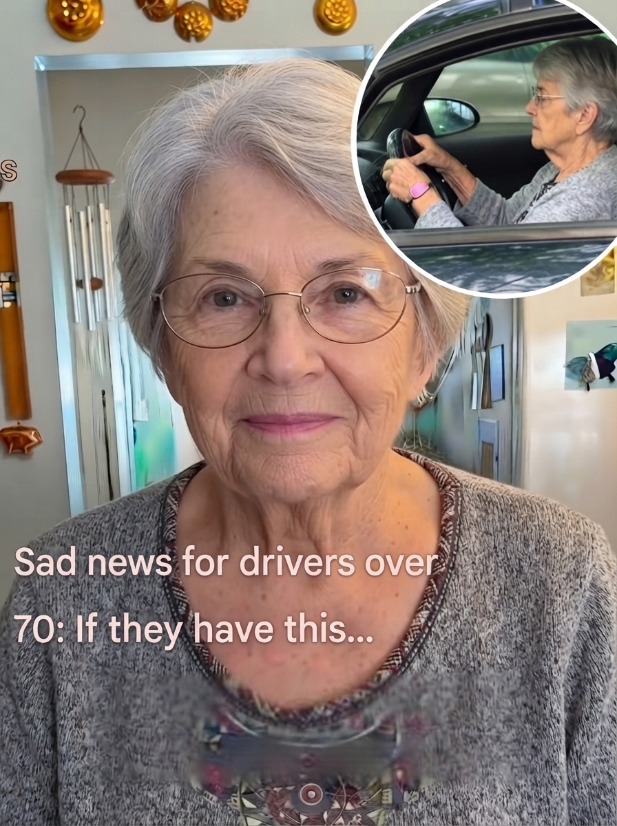 Seniors: Sad news for drivers over 70…