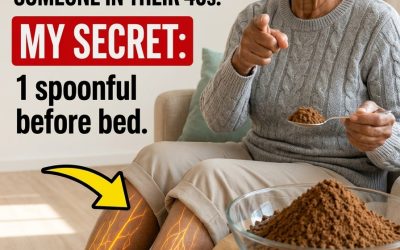 SENIORS: Eat this before bed to increase blood flow and improve circulation in legs and feet in just 24 hours. 👇
