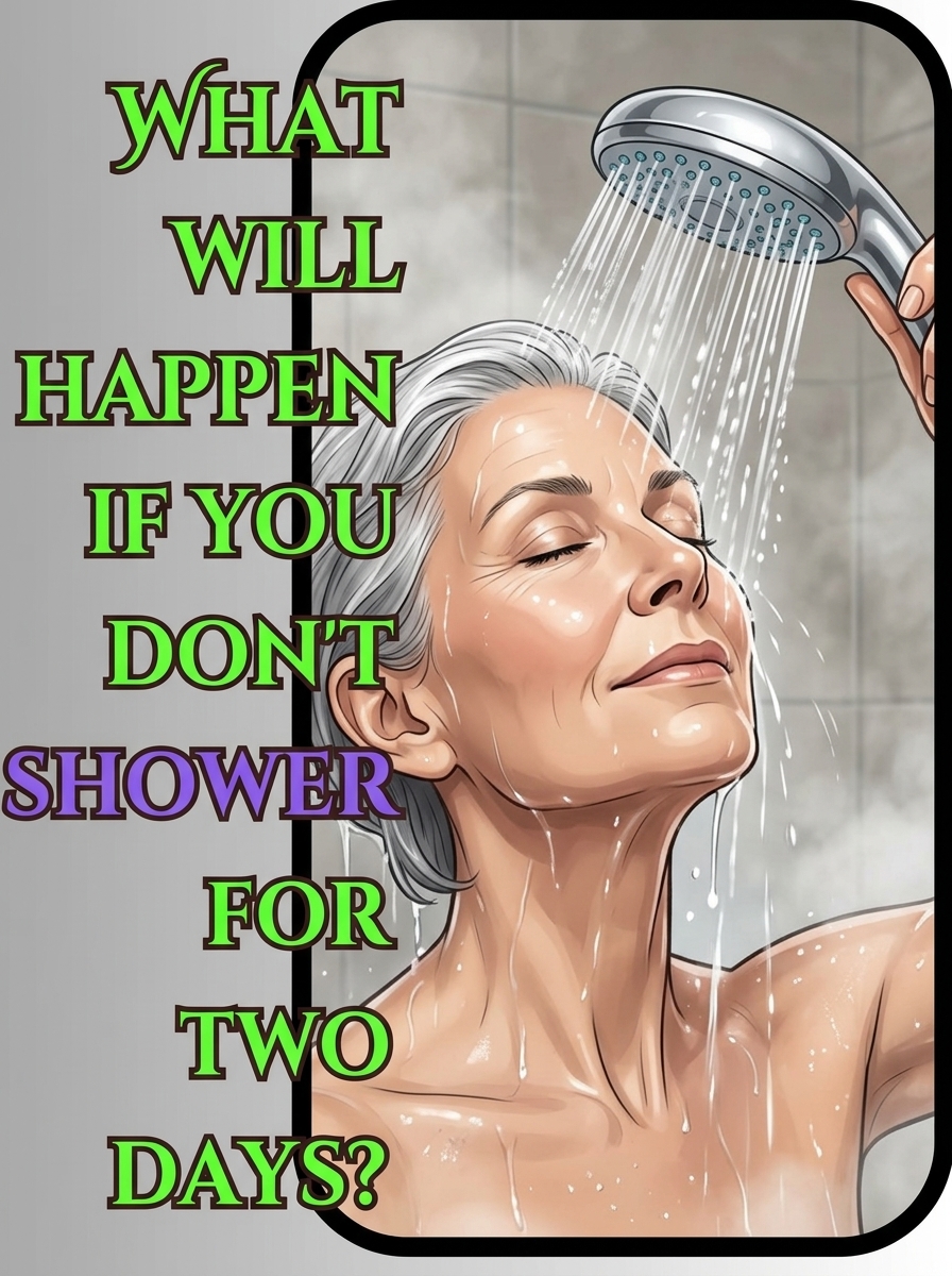 What Happens When You Go 48 Hours Without Showering