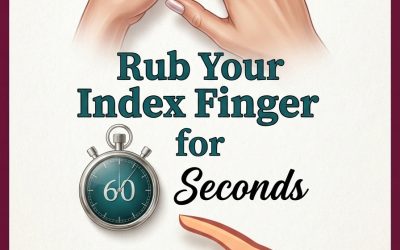 Rub Your Index Finger For 60 Seconds and See What Happens