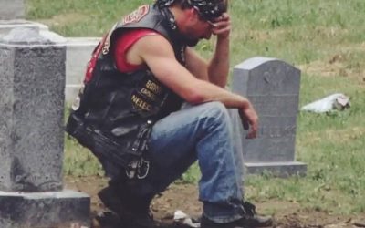 A Biker Showed Up At My Wife Grave Every Week And I Had No Idea Who He Was!1