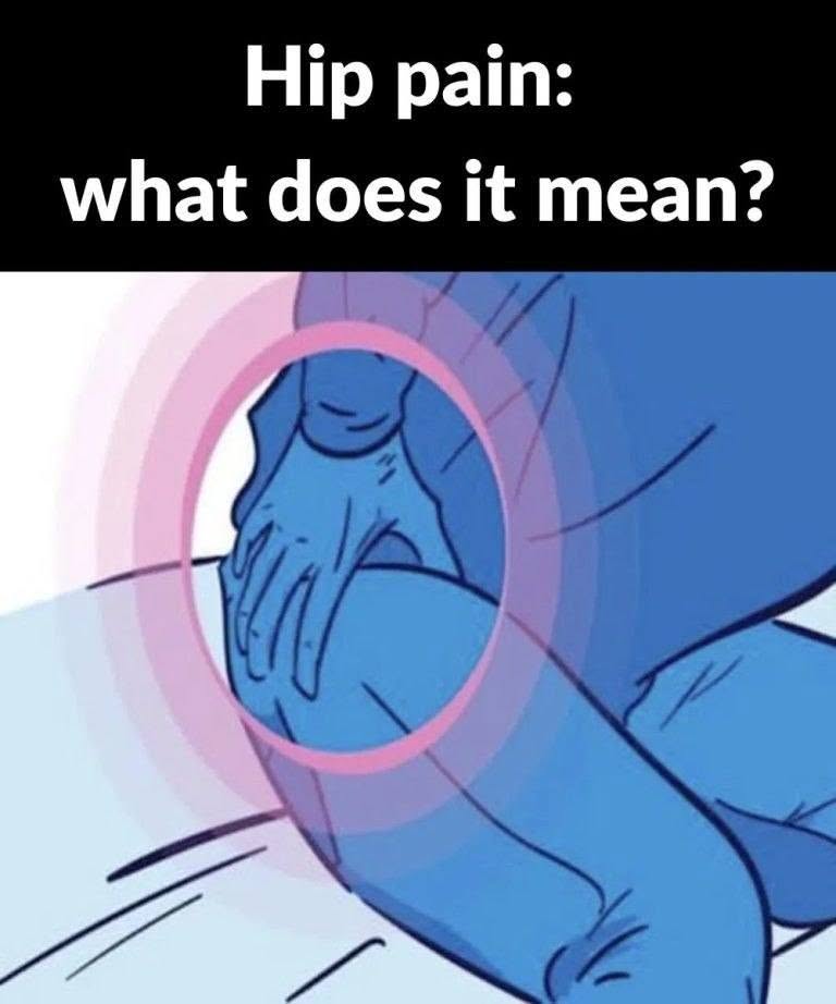 Hip pain: what does it mean