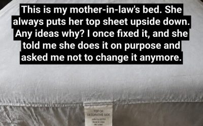 Why Some People Put Top Sheets On Upside Down 😱